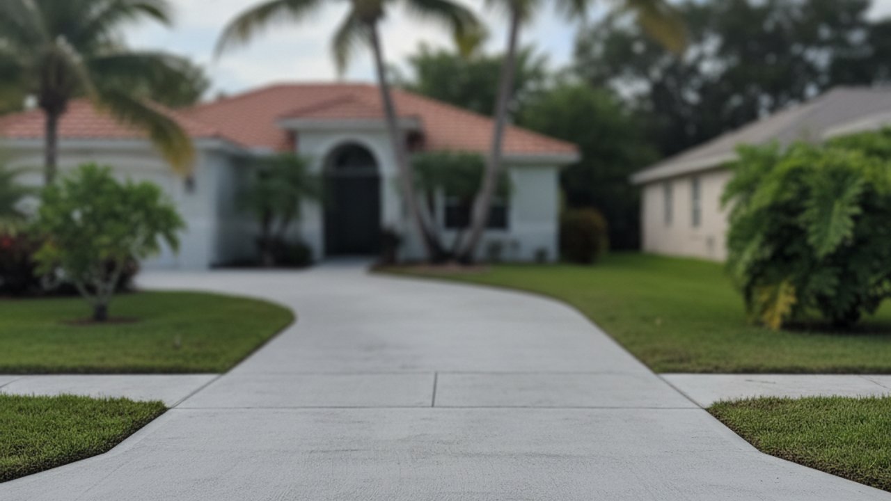 Stamped Concrete completed by Apex Concrete Solutions in Palm Coast, FL
